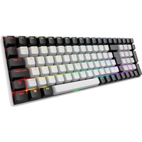 Sharkoon SKILLER SGK50 S2, gaming toetsenbord Wit, BE Lay-out, Gateron Yellow, RGB leds, Hot-swappable