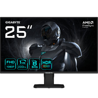 GIGABYTE GS25F2 24.5" gaming monitor Zwart, 200 Hz, DisplayPort, 2x HDMI, Audio