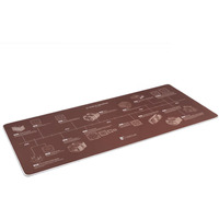 Noctua NP-DM3 gaming muismat Bruin/wit