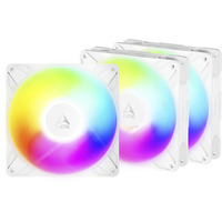 ARCTIC P14 Pro Reverse A-RGB case fans Wit, 3 stuks, 140 x 140 x 30 mm, PWM, 3 stuks