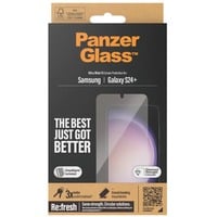 PanzerGlass Samsung Galaxy S24 Plus - Ultra-Wide Fit beschermfolie Transparant