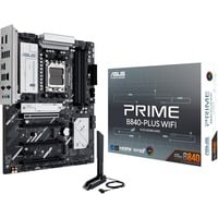 ASUS PRIME B840-PLUS WIFI socket AM5 moederbord 2.5 GbE-LAN, Wi-Fi 6E, BT, Sound, ATX