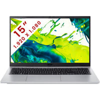 Acer Aspire Go 15 (AG15-72P-54QZ) 15.6"  laptop Zilver | Core Ultra 5 120U | Intel Graphics | 8 GB | 512 GB SSD