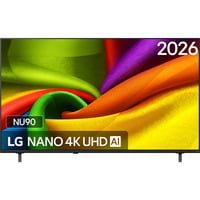 LG NANO 4K UHD AI NU90 (65NU900B6LA) 65" Ultra HD Led-tv Zwart, 3x HDMI, USB, Bluetooth, LAN, WLAN, CI+, HDR10