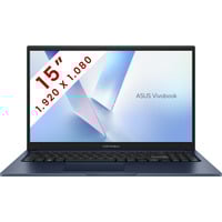 ASUS Vivobook 15 (X1504VA-BQ4017W) 15.6"  laptop Donkerblauw | Core 7 150U | Intel Graphics | 16 GB | 512 GB SSD