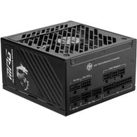 MSI MPG A1000GS PCIE5 modulaire 1000 watt voeding  Zwart, 2x 12V-2x6, 1x PCIe