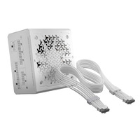 Corsair RM850e (2026) modulaire 850 watt voeding  Wit, 1x 12V-2x6, 3x PCIe, ATX 3.1, ThermalProtect 12V-2x6