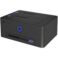 ICY BOX ICY Box IB-1233CL-CR dockingstation Zwart