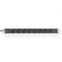 Digitus DN-95401 Zwart/aluminium, 8x stekker