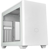 Cooler Master MasterBox NR200P V2 mini tower behuizing Wit | 2x USB-A | 1x USB-C | Tempered Glass