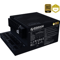 Lian Li EDGE GOLD 1200 modulaire 1200 watt voeding  Zwart, 1x 12V-2x6, 4x PCIe, 4x USB-header hub