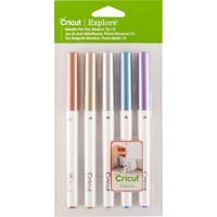 Cricut Medium Point Pen Set - Metallic 5 stuks