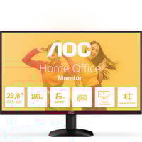 AOC 24B35HM2 23.8" monitor Zwart, 100 Hz, VGA, HDMI