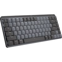 Logitech MX Mechanical Mini toetsenbord Zwart, US-International lay-out (QWERTY), GL Tactile, 80% (TKL)	, Bluetooth