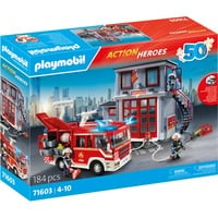 PLAYMOBIL Playm. Feuerwehr-Megaset Constructiespeelgoed 