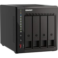 QNAP TS-453E-8G nas Zwart, 2x HDMI, 2x LAN, USB 2.0, USB 3.0