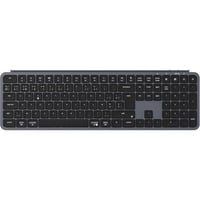 Keychron B6 Pro-K1Z Ultra-Slim, toetsenbord Grijs, BE Lay-out, Scissor switches, Bluetooth, 2.4GHz