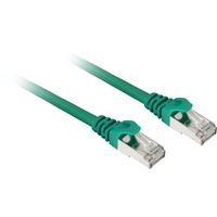 Sharkoon Netwerkkabel SFTP, RJ-45 met Cat.7a Groen, 10 meter, Ruwe kabel