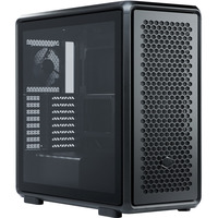 Cooler Master midi tower behuizing Zwart | 2x USB-A | 1x USB-C | Window