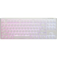 Ducky One 3 RGB TKL mechanisch gaming toetsenbord Wit, BE lay-out (AZERTY), Cherry MX RGB Brown, 80% (TKL)	