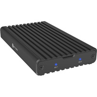 ICY BOX externe behuizing Zwart
