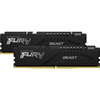 Kingston FURY 64 GB DDR5-5600 (2x 32 GB) Kit werkgeheugen Zwart, KF556C40BBK2-64, Beast, XMP 3.0