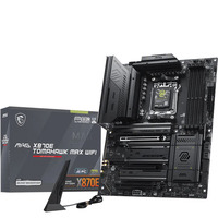 MSI MAG X870E TOMAHAWK MAX WIFI socket AM5 moederbord Zwart, 5Gb-LAN, Wi-Fi 7, BT, Sound, ATX