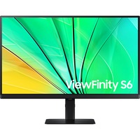 SAMSUNG ViewFinity S6 S60D LS24DG302EUXEN 27" Ledmonitor Zwart, HDMI, DisplayPort