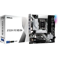 ASRock B760M Pro RS/D4 socket 1700 moederbord Wit/zwart, RAID, 2.5 Gb-LAN, Sound, µATX