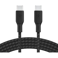 Belkin BoostCharge USB-C kabel Zwart, 3 meter, 100 W