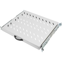 Digitus Uittrekbare vakbodemplaat Grijs, 600 mm, 25 kg