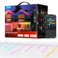 Govee Icicle Lights, 10 meter verlichting Wit, Matter