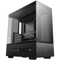 DeepCool midi tower behuizing Zwart | 2x USB-A | 1x USB-C | Window