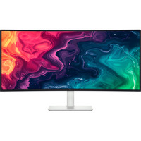 Dell S3425DW 34" Curved UltraWide monitor Zilver/zwart, 2x HDMI, Audio, USB-A, USB-C, AMD FreeSync