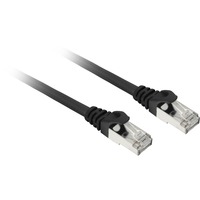Sharkoon Cat.7a netwerkkabel Zwart, 1 meter, SFTP, RJ-45