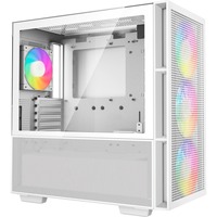 DeepCool CH560 midi tower behuizing Wit | 1x USB-A | 1x USB-C | RGB | Window