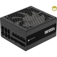 Corsair RM1000x modulaire 1000 watt voeding  Zwart, 1x 12V-2x6, 4x PCIe