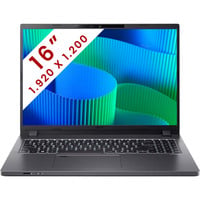 Acer TravelMate P2 16 (TMP216-51-G2-TCO-70A8) 16"  laptop Grijs | Core 7 150U | Intel Graphics | 16 GB | 512 GB SSD