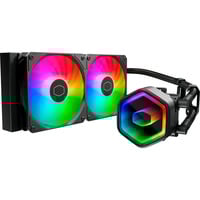 Cooler Master MasterLiquid 240 Core II ARGB waterkoeling Zwart, 4-pins PWM fan-connector