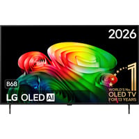 LG OLED AI B6 48" Ultra HD OLED-tv Zwart, 4x HDMI, USB, Optisch, Bluetooth, LAN, WLAN, CI, HDR10, Dolby Vision