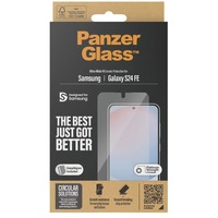 PanzerGlass Samsung Galaxy S24 FE - Ultra-Wide Fit screenprotector Transparant