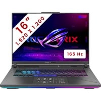 ASUS ROG Strix G16 (G614JZ-N3062W) 16" gaming laptop Grijs | Core i7-13650HX | RTX 4080 | 32 GB | 1 TB SSD | 165 Hz
