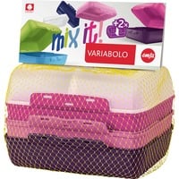 Emsa VARIABOLO LunchboxSet 2x Girls Meerkleurig, 4-delig , 2 complete dozen
