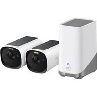 Eufy E40 2-Cam Kit beveiligingscamera Wit, 2 stuks + HomeBase S380