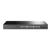 TP-Link Omada SG2428P JetStream 28-poorts Gigabit Smart-switch Zwart, 24x PoE+