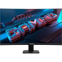 GIGABYTE GS27FC 27" Curved gaming monitor Zwart (mat), 180Hz, HDMI, DisplayPort, AMD Free-Sync