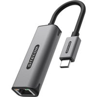 Sitecom USB-C naar Ethernet 1 Gigabit adapter Grijs, 0,15 meter