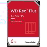 WD Red Plus 6 TB harde schijf WD60EFPX, SATA 600, 24/7, AF