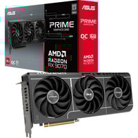 ASUS PRIME Radeon RX 9070 EVO OC grafische kaart Grijs, 3x DisplayPort, 1x HDMI