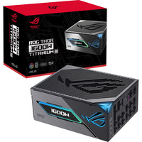 ASUS ROG Thor Titanium III EVO modulaire 1600 watt voeding  Zwart, 2x 12V-2x6, 4x PCIe